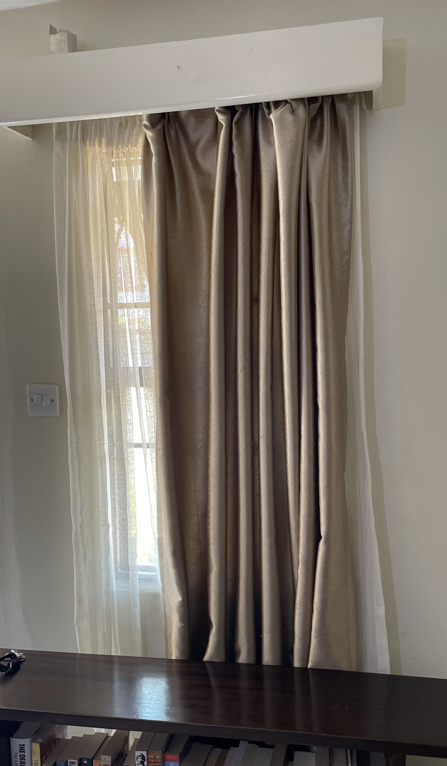 Curtains in good condition