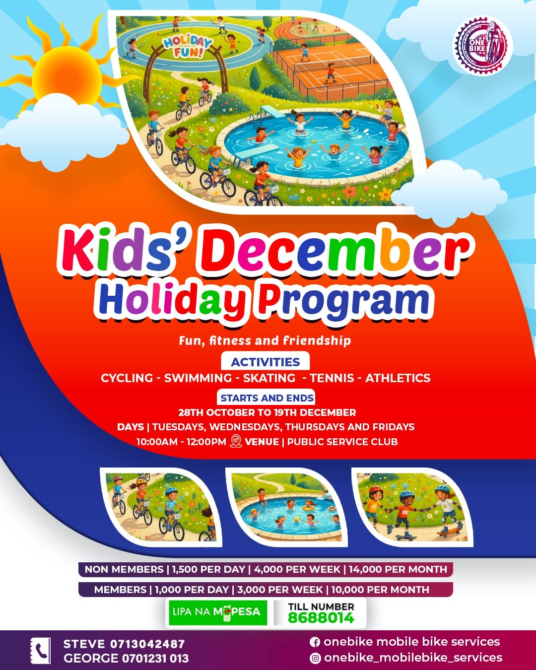 Kids December holiday program